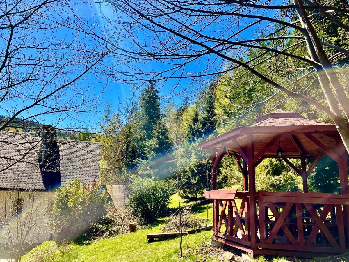 Dom Na Jezynowym Wzgorzu - Blackberry Hill Cottage Radziechowy Kültér fotó